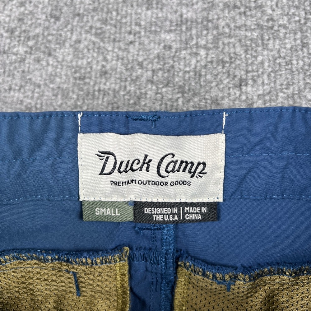 Duck Camp Drifter Pants Mens Small (30x30) Blue Outdoors Hiking Stretch Fishing - Picture 3 of 12